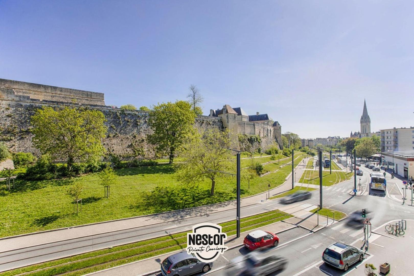 The Castle House Hotel Caen Bagian luar foto