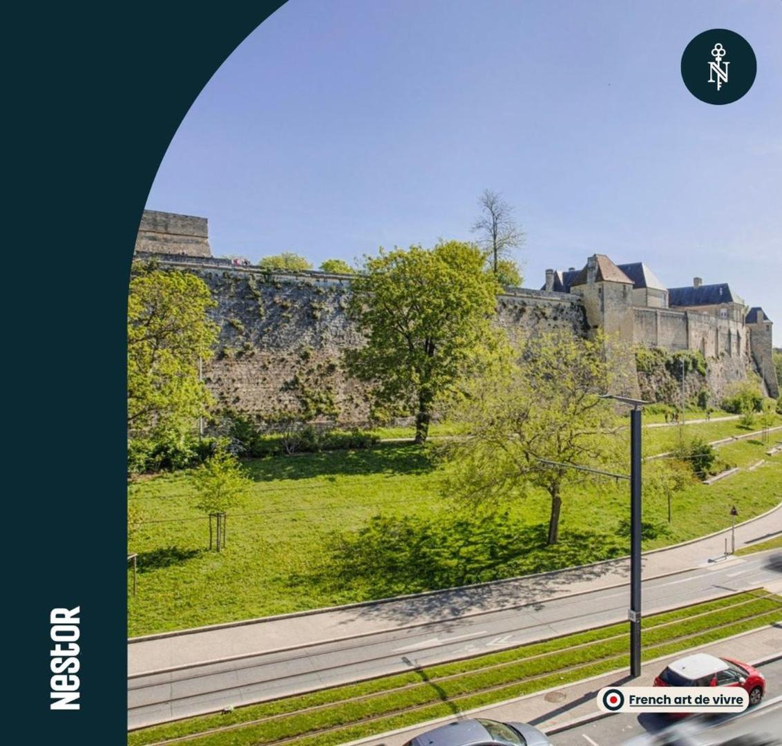 The Castle House Hotel Caen Bagian luar foto